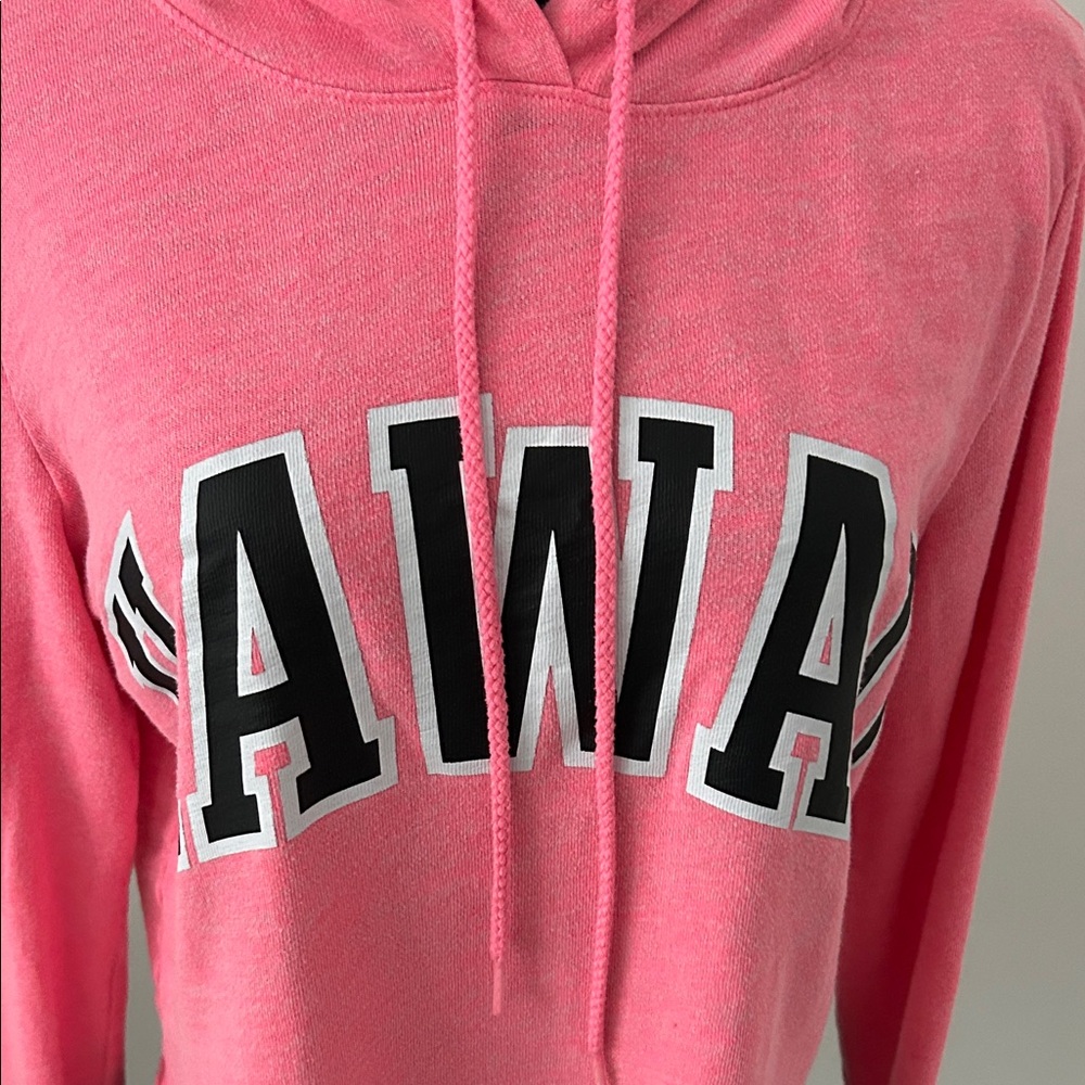PINK Victoria's Secret Bright Pink Hawaii Hoodie - Picture 4 of 6